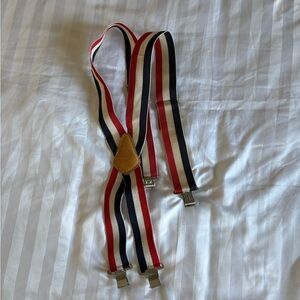 Classic Red, White, and Blue Suspenders